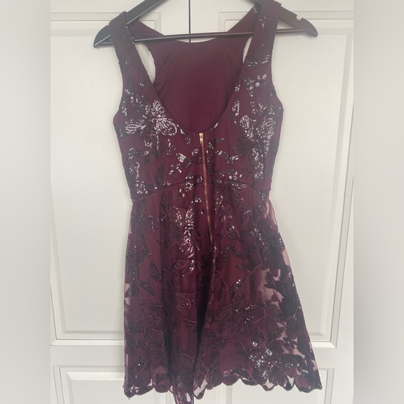 Soieblu purple dress. Size Small - Picture 3 of 9